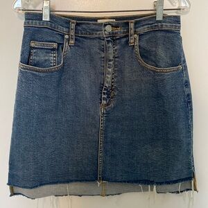 Aritzia Denim mini skirt - Wilfred Free - 10
